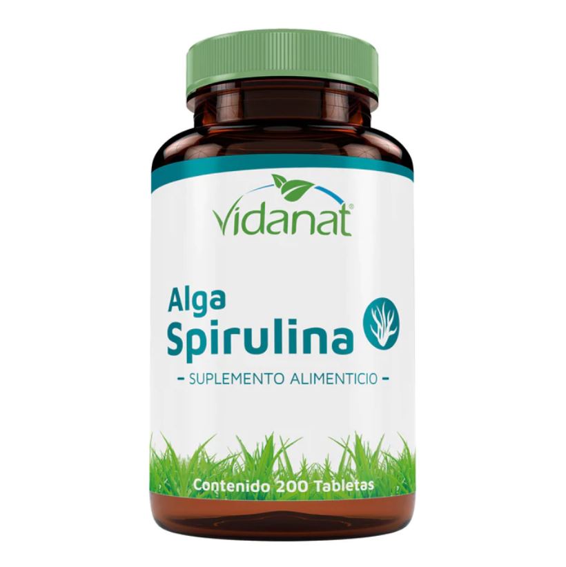 ALGA SPIRULINA 200TAB VIDANAT