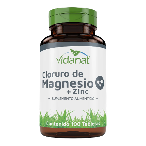 CLORURO MAGNESIO ZINC 100TAB VIDANAT