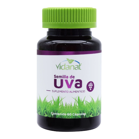 "BV" SEMILLA UVA 60CAP VIDANAT