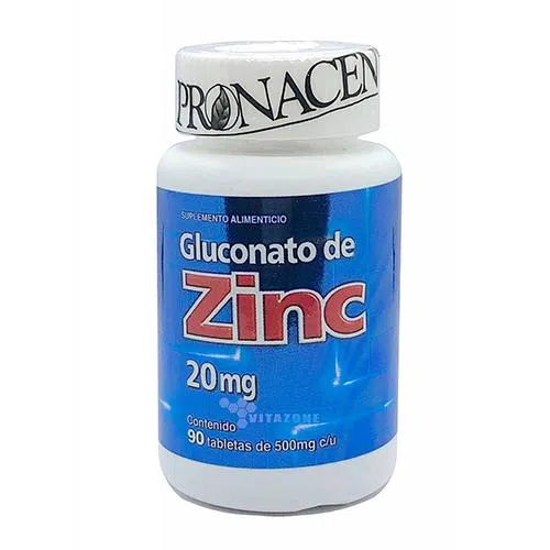 GLUCONATO ZINC 90TAB PRONACEN