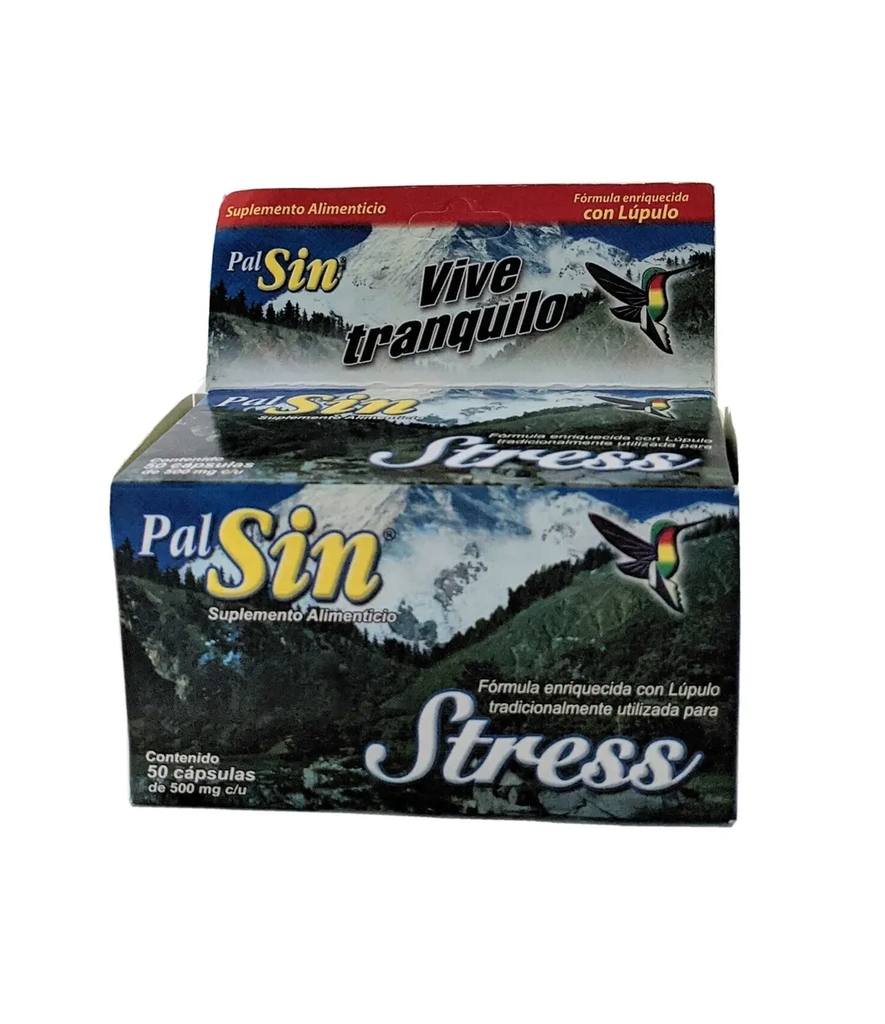 "BV" PALSIN STRESS 50CAP MEDICAMENTOS NATURALES