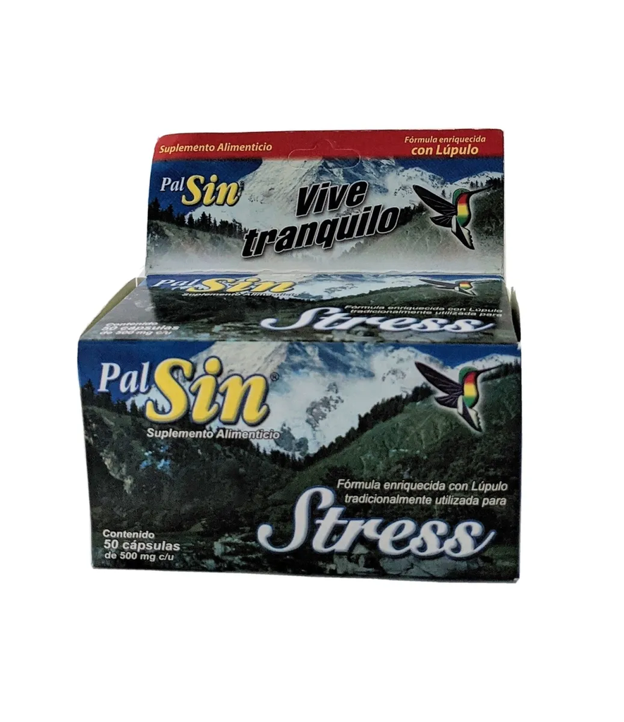 PALSIN STRESS 50CAP MEDICAMENTOS NATURALES