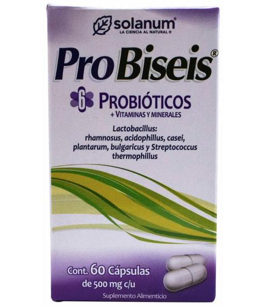 PROBISEIS PROBIOTICOS 60CAP SOLANUM