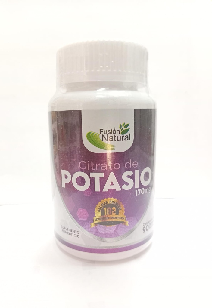 CITRATO DE POTASIO 90TAB FUSION NATURAL