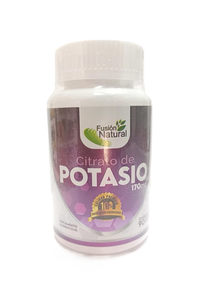 CITRATO DE POTASIO 90TAB FUSION NATURAL