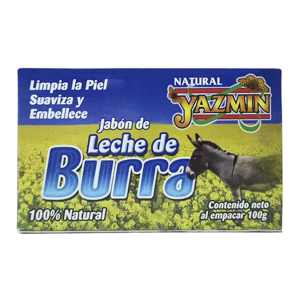 JAB LECHE BURRA 100GR YAZMIN