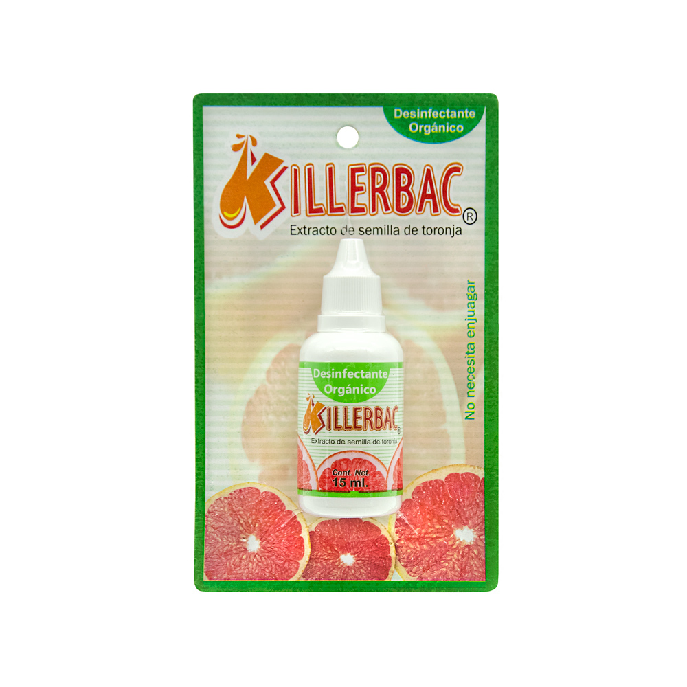 GOTAS DESINFECTANTE 15ML KILLERBAC