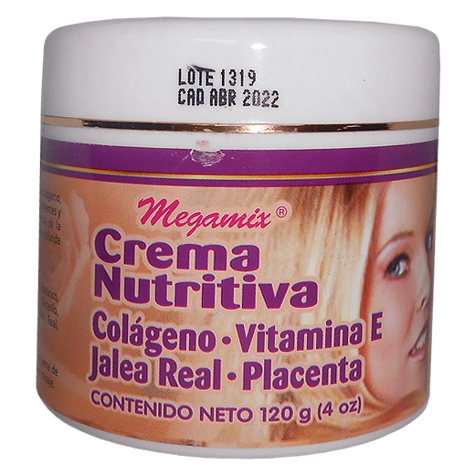 CREMA NUTRITIVA 120GR MEGAMIX