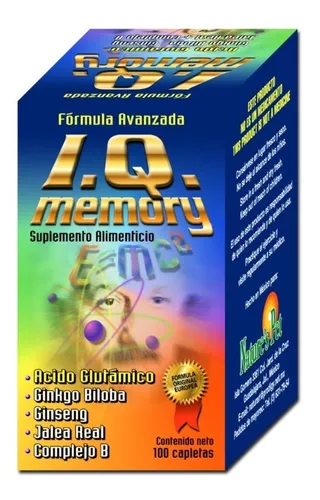 IQ MEMORY 100CAP NATURES PET