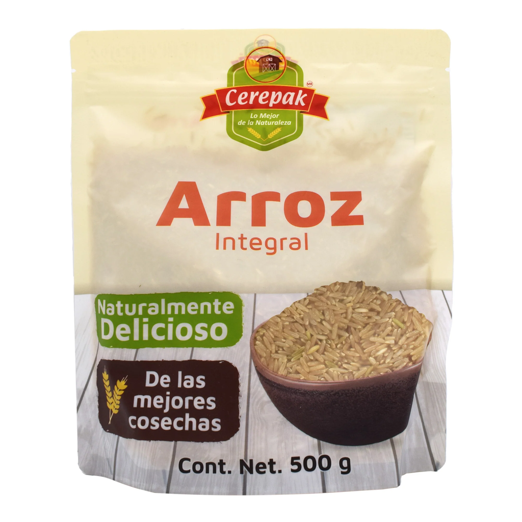 "BV" ARROZ INTEGRAL 500G CEREPAK