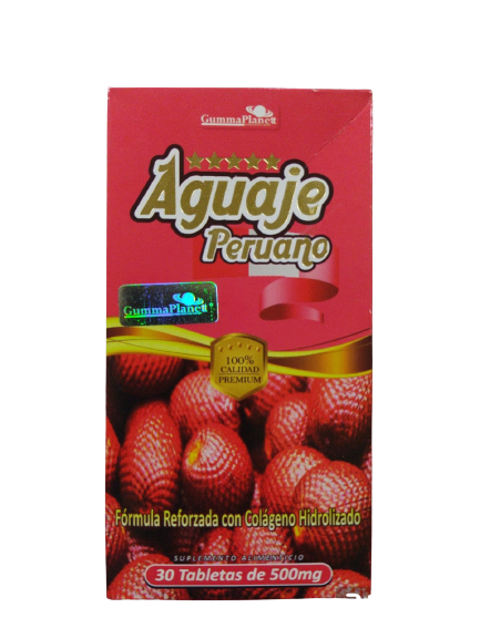 AGUAJE PERUANO 30TAB GUMA PLANETA