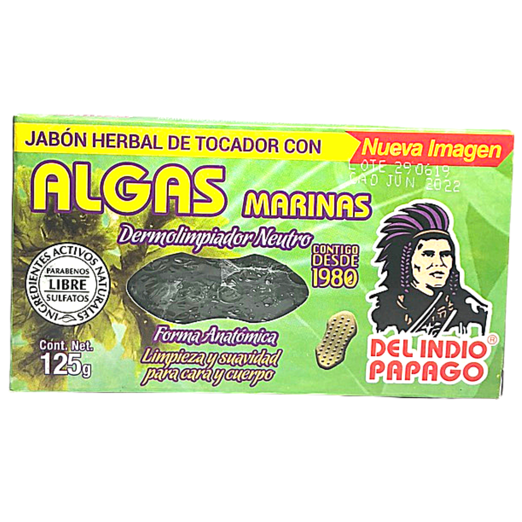 JAB ALGAS MARINAS 125GR INDIO PAPAGO