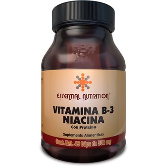 VIT B3 NIACINA 45CAP ESSENTIAL