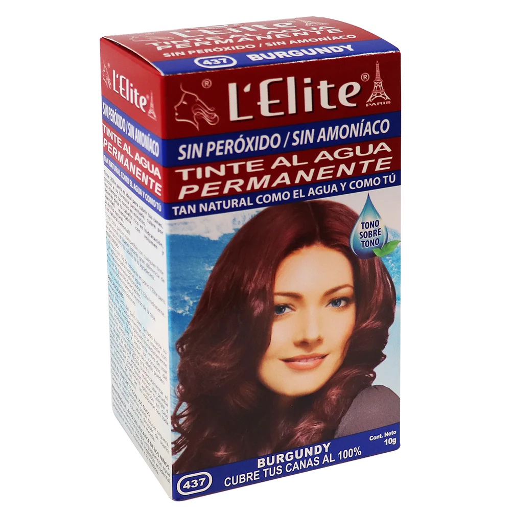 TINTE BURGUNDY #437 10GR ELITE