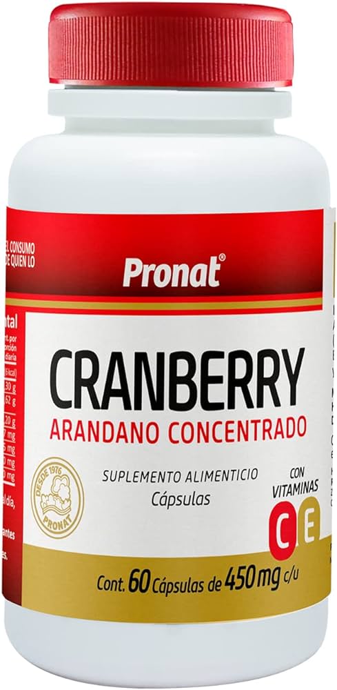 CRANBERRY ARANDANO 60CAP PRONAT