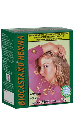 TINTE CASTAÑO HENNA 75GR TECNOBOTANICA