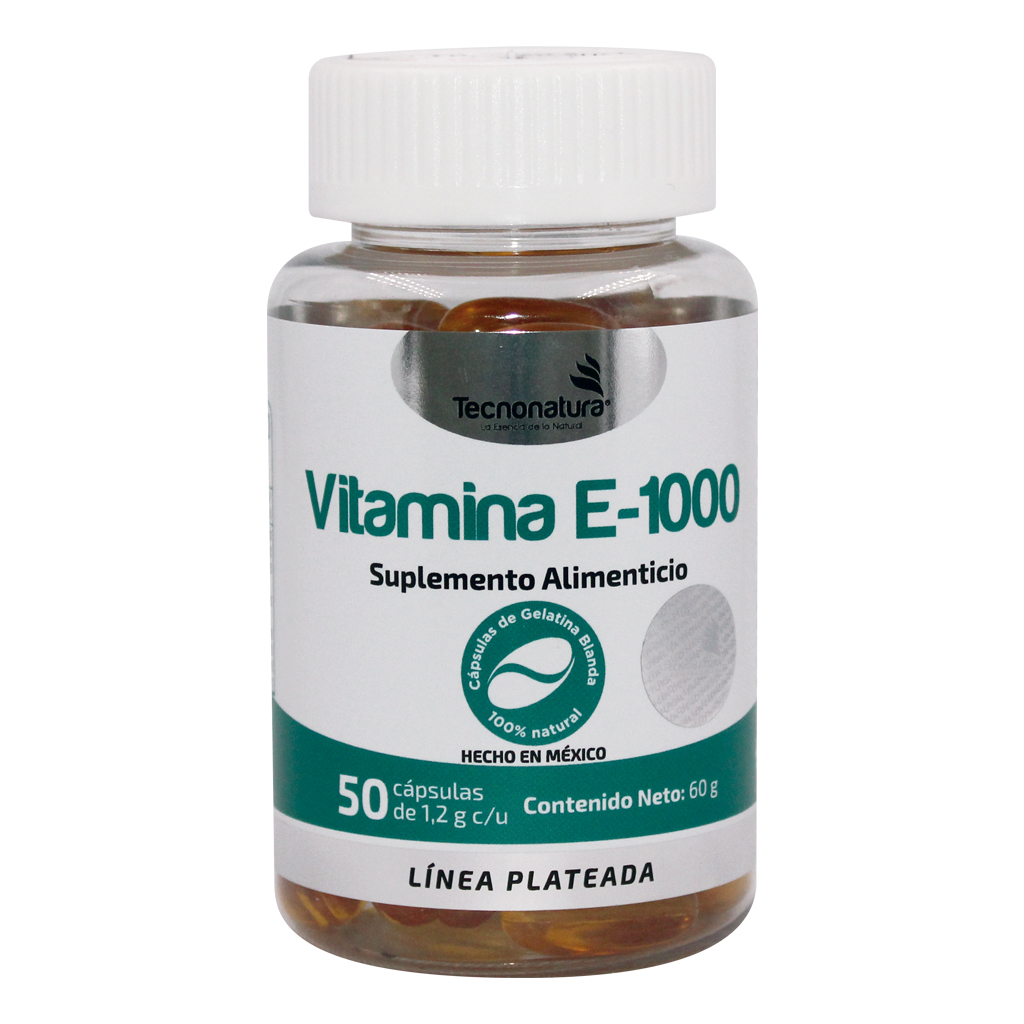 "BV" VIT E 1000 50CAP TECNONATURA