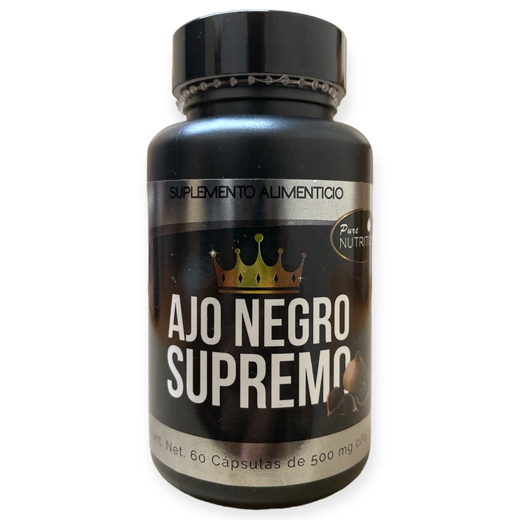 AJO NEGRO SUPREMO 60CAP PURE NUTRITION