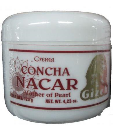 CREMA CONCHA NACAR 120GR GIZEH