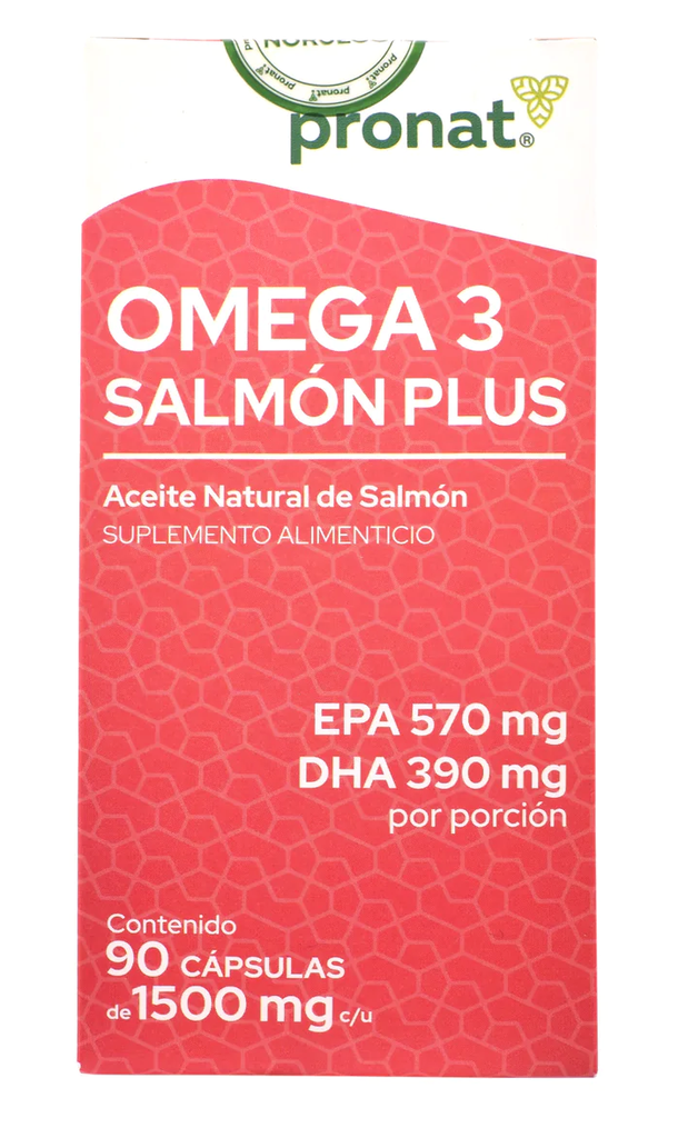 OMEGA 3 SALMON PLUS 90CAP PRONAT