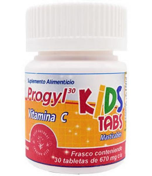 PROGYL30 VIT C KIDS 30TAB KEEP NAT