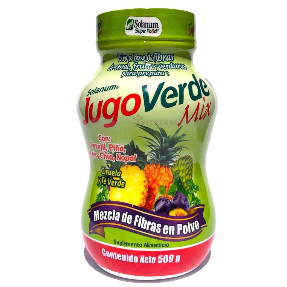 JUGO VERDE MIX SOLANUM 500GR