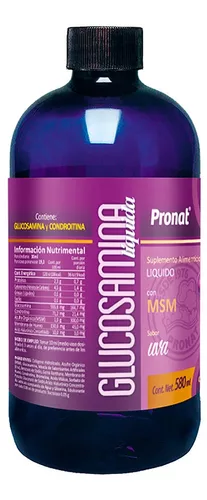 GLUCOSAMINA LIQUIDA MSM 580ML PRONAT