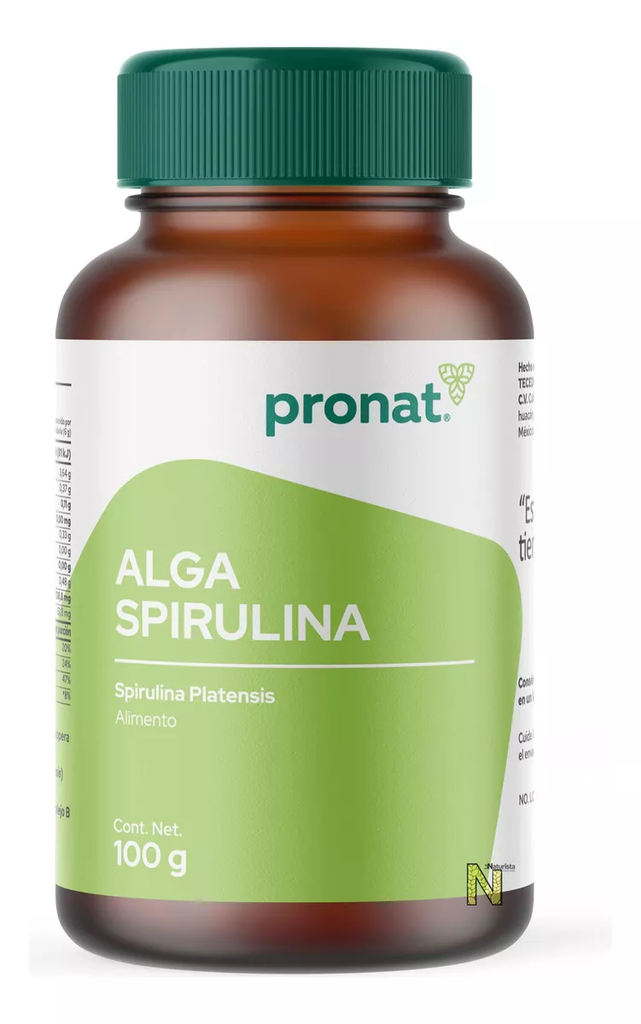 ALGA SPIRULINA 100GR PRONAT