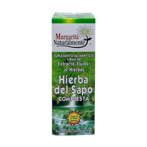 EXT HIERBA SAPO 50ML MARGARITA NATURALMENTE