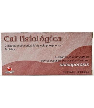 CAL FISIOLOGICA 100TAB MEDICOR