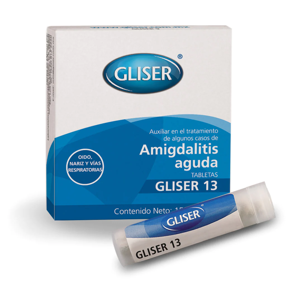 AMIGDALITIS AGUDA #13 150TAB GLISER