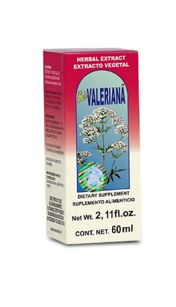 EXT BIO VALERIANA 60ML TECNOBOTANICA