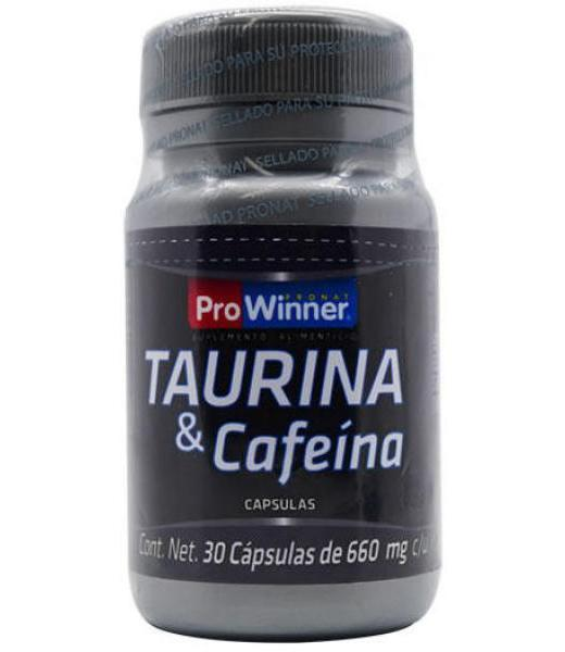 "BV" TAURINA Y CAFEINA 660MG 60CAP PRONAT PROWINNER