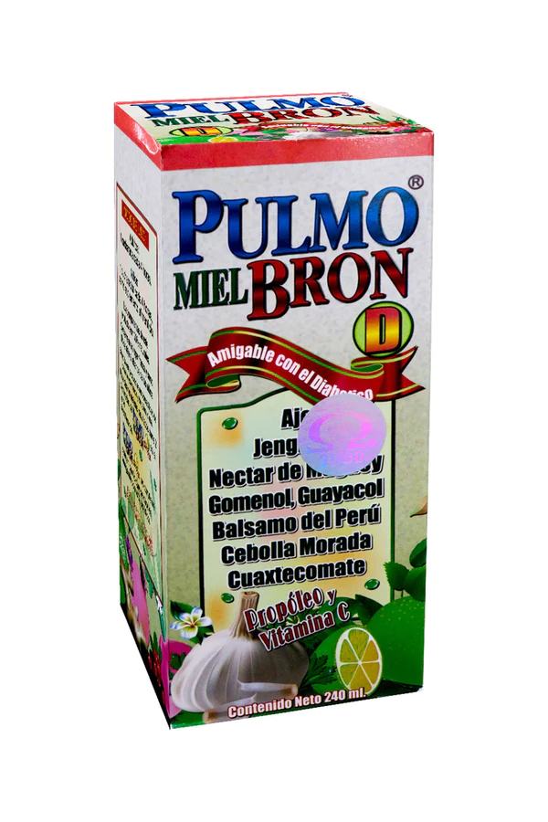 JAR PULMOMIELBRON DIABET 240ML OMEGA 2000