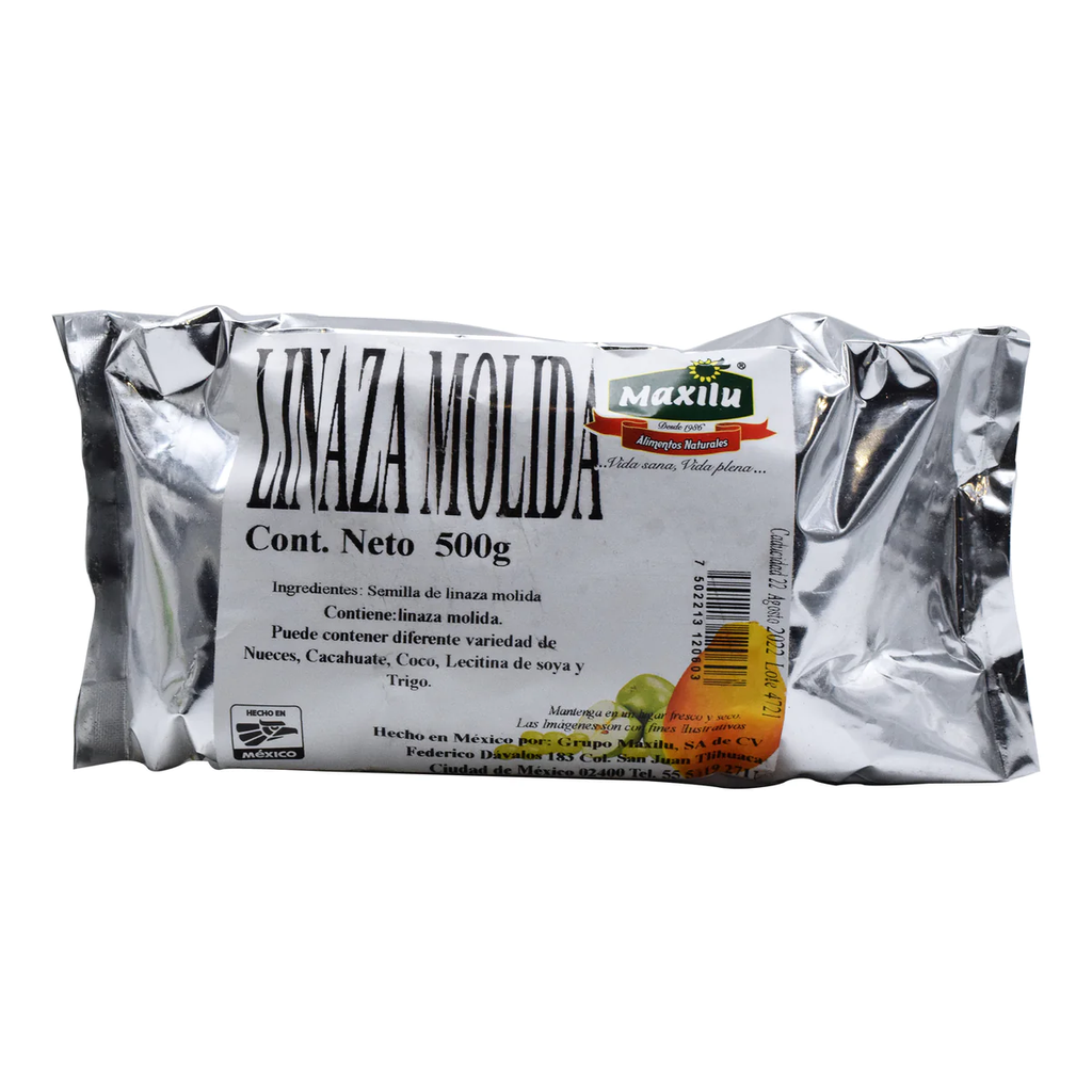 LINAZA MOLIDA 500GR MAXILU