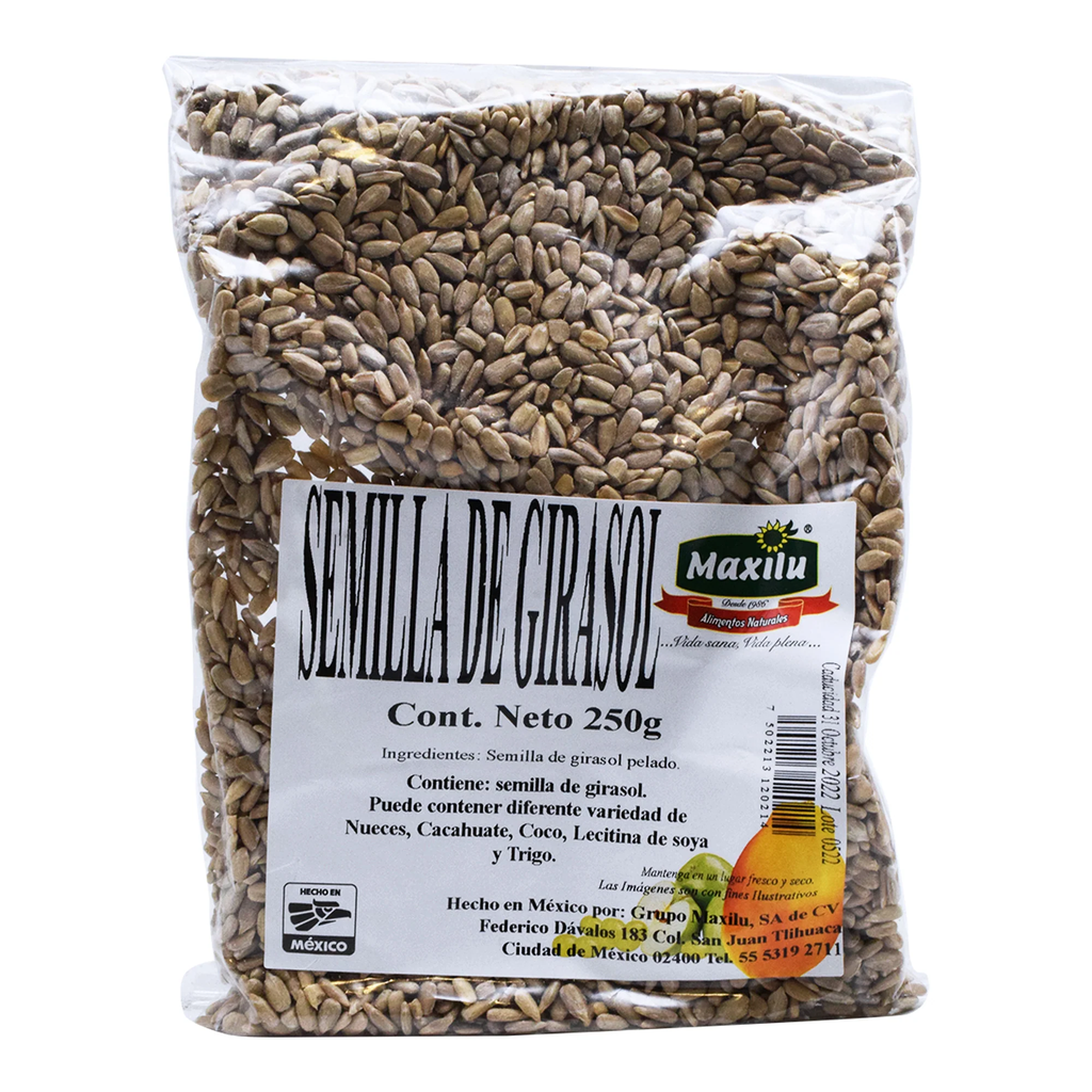 SEMILLA GIRASOL 250GR MAXILU