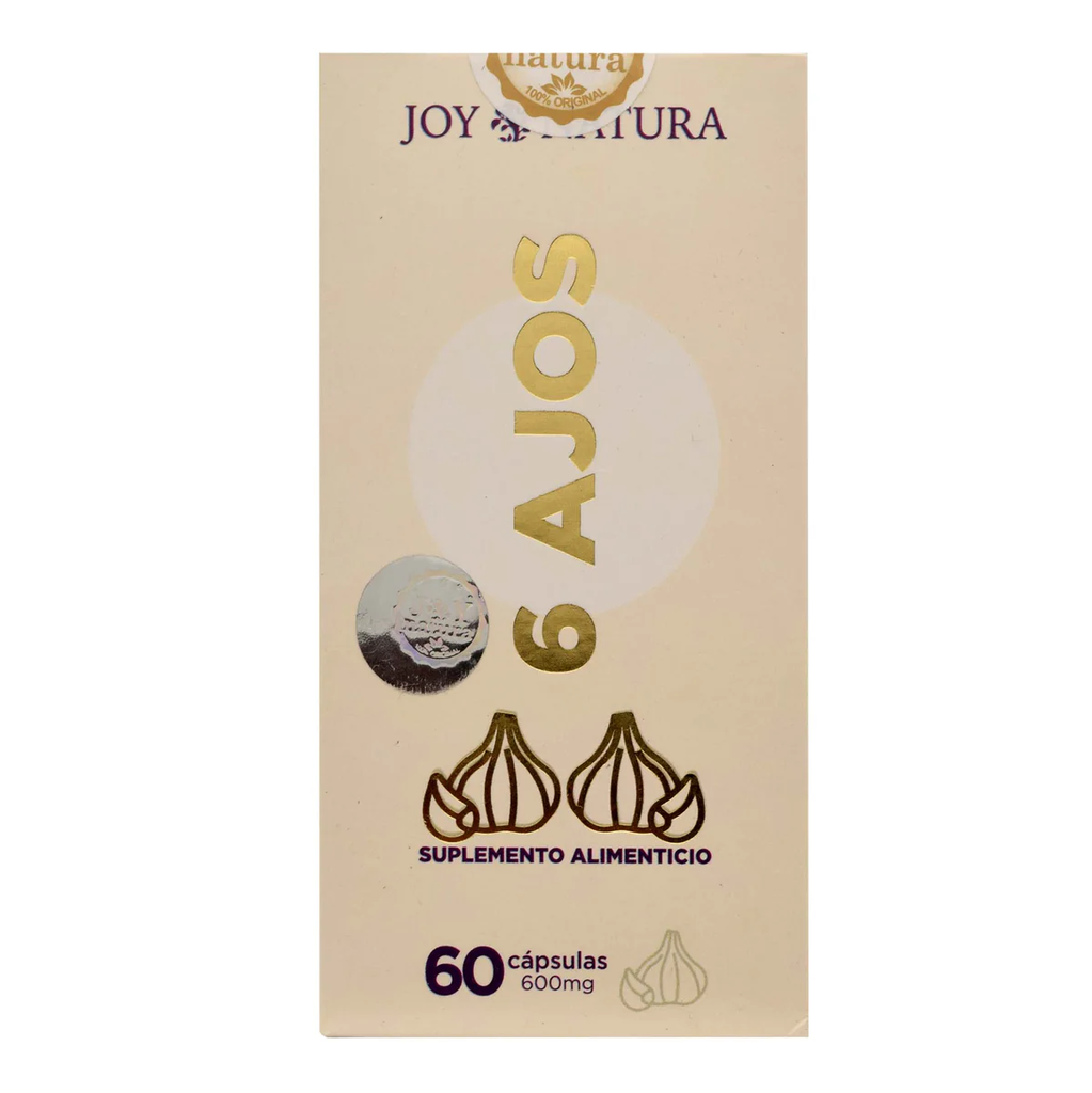 SEIS AJOS 60CAP JOY NATURA