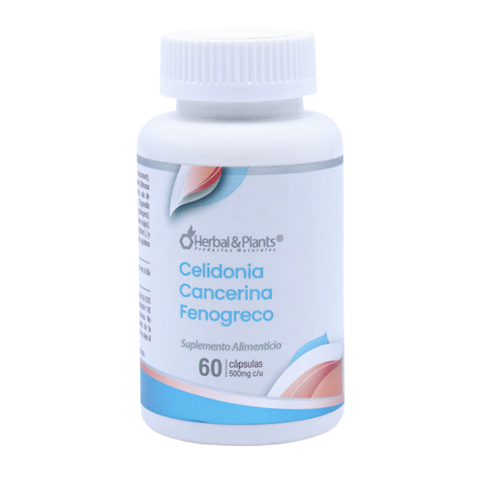 CELIDONIA CANCERINA FENOGRECO 60CAP HERBAL & PLANTS