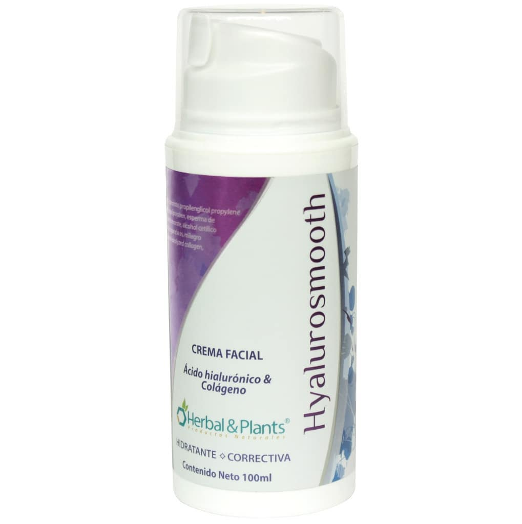 CREMA FACIAL HYALUROSMOOTH 100GR HERBAL & PLANTS