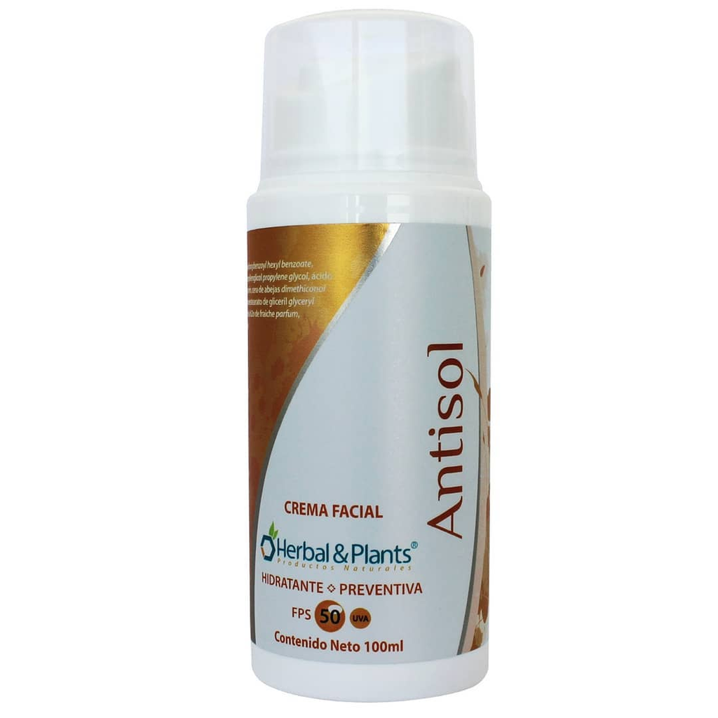 CREMA ANTISOL 100GR HERBAL & PLANTS