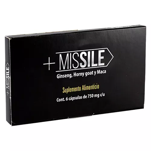 MISSILE 6CAP NATURAL HEALTH