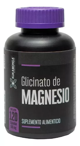 GLICINATO MAGNESIO 120CAP KUKAMONGA