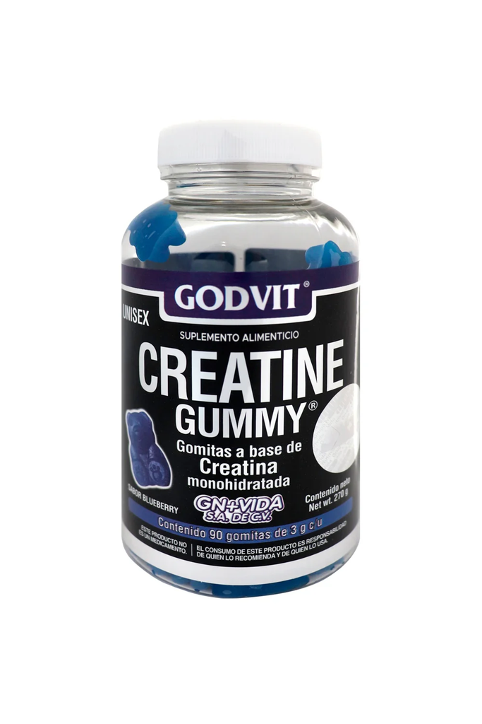 GOMITAS CREATINA MONOHI 90GOM GODVIT GN+VIDA