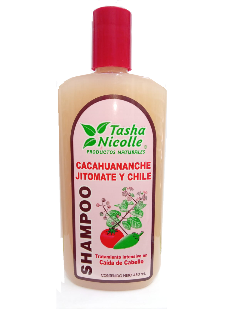 SH CACAHUANANCHE JITOMATE CHILE 480ML TASHA NICOLLE