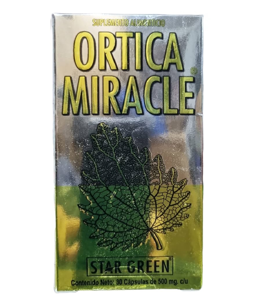 ORTICA MIRACLE 60TAB 30CAP STAR GREEN (CM)