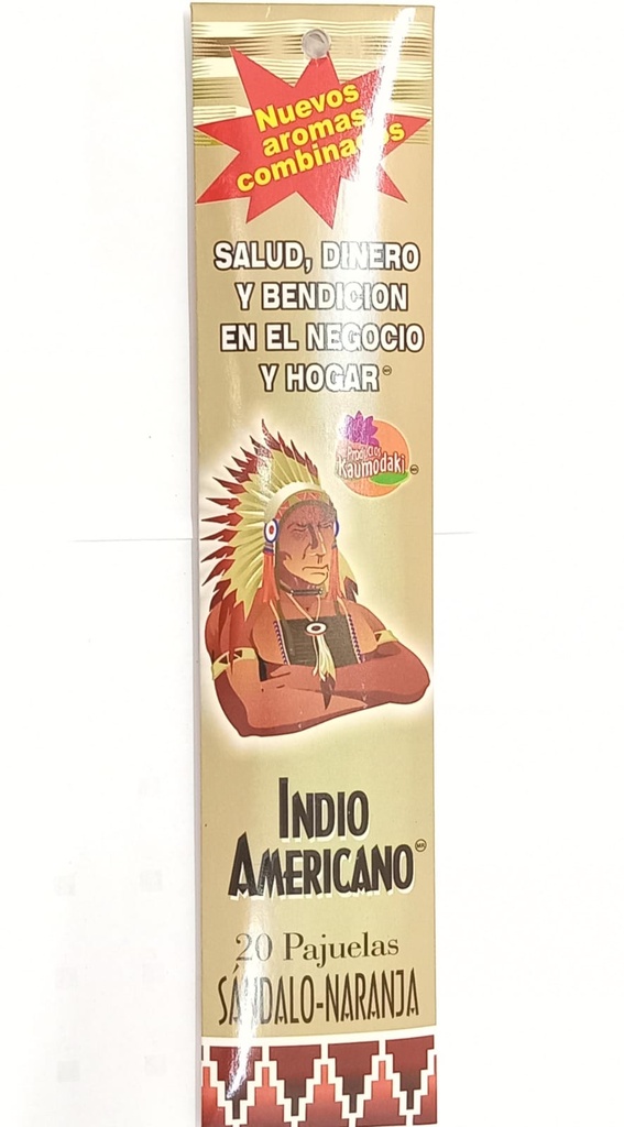 INCI SANDALO NRJ 20PZA INDIO AMERICANO