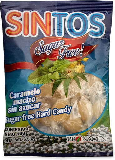 CAR SINTOS S/AZUCAR BOLSA 100GR PRONACEN