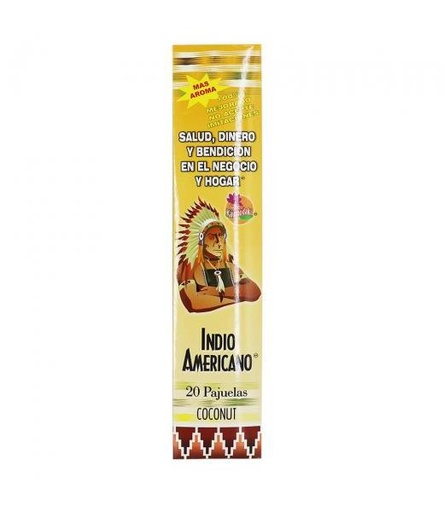 INCI COCONUT 20PZA INDIO AMERICANO