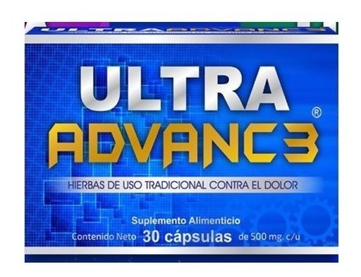 ULTRA ADVANC3 AZUL 30CAP UNION