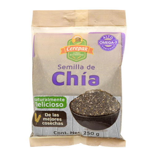 "BV" SEMILLA CHIA 250GR CEREPAK